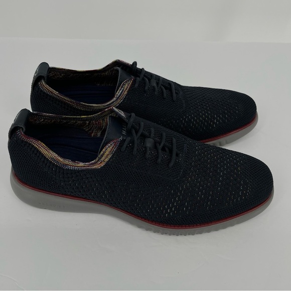Cole Haan Men’s 2.Zerogrand Stitchlite Shoes Size 9 Navy Multi Knit C31911 main image 7